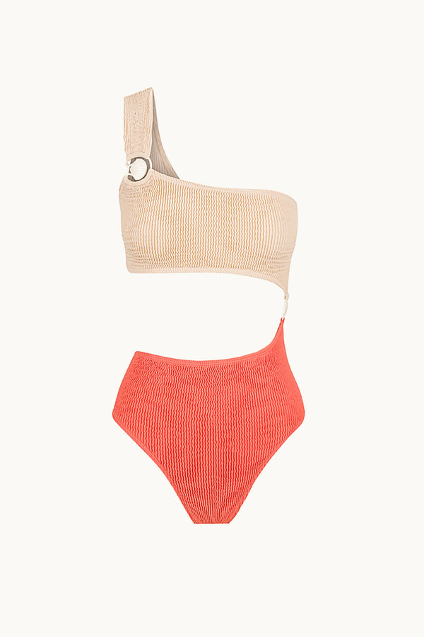 Scallop Maillot Coral Shell