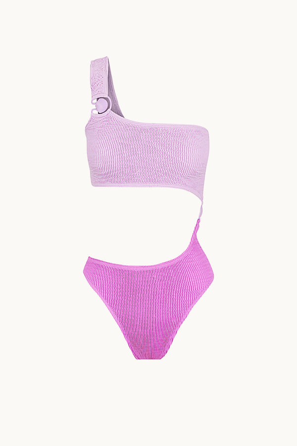 Scallop Maillot Lilac Violet